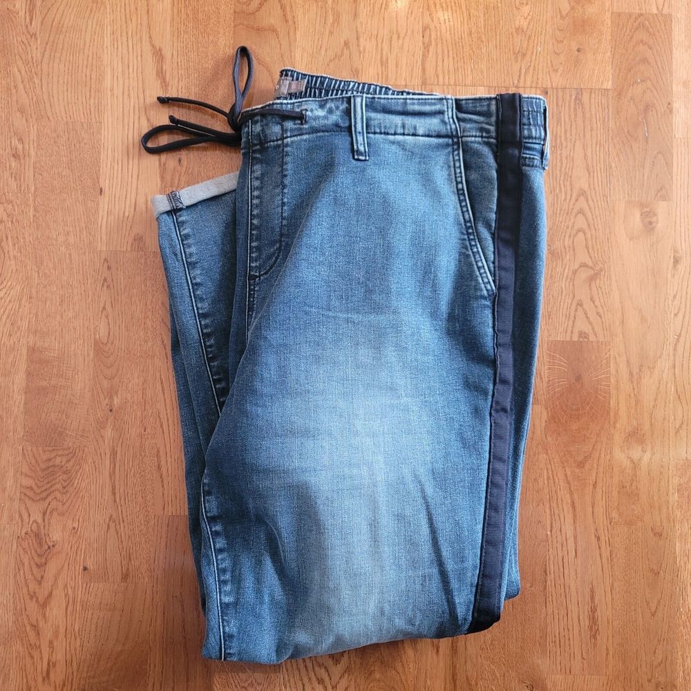 Torrid Feel The Fit Womens Blue Jeans Elastic Waist Super Soft Plus Size 3R